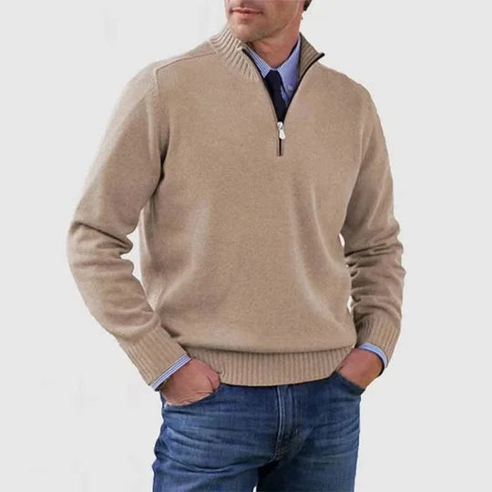 Liam | Refined Half-Zip Sweater Warmth
