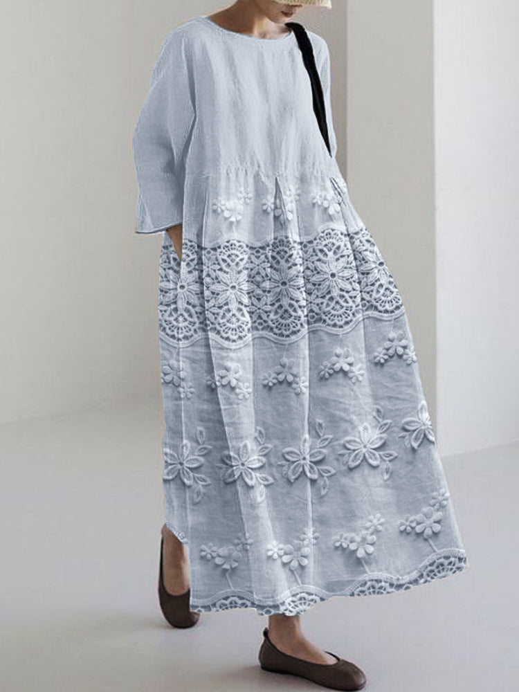 Raeven | Lace Printed Dress