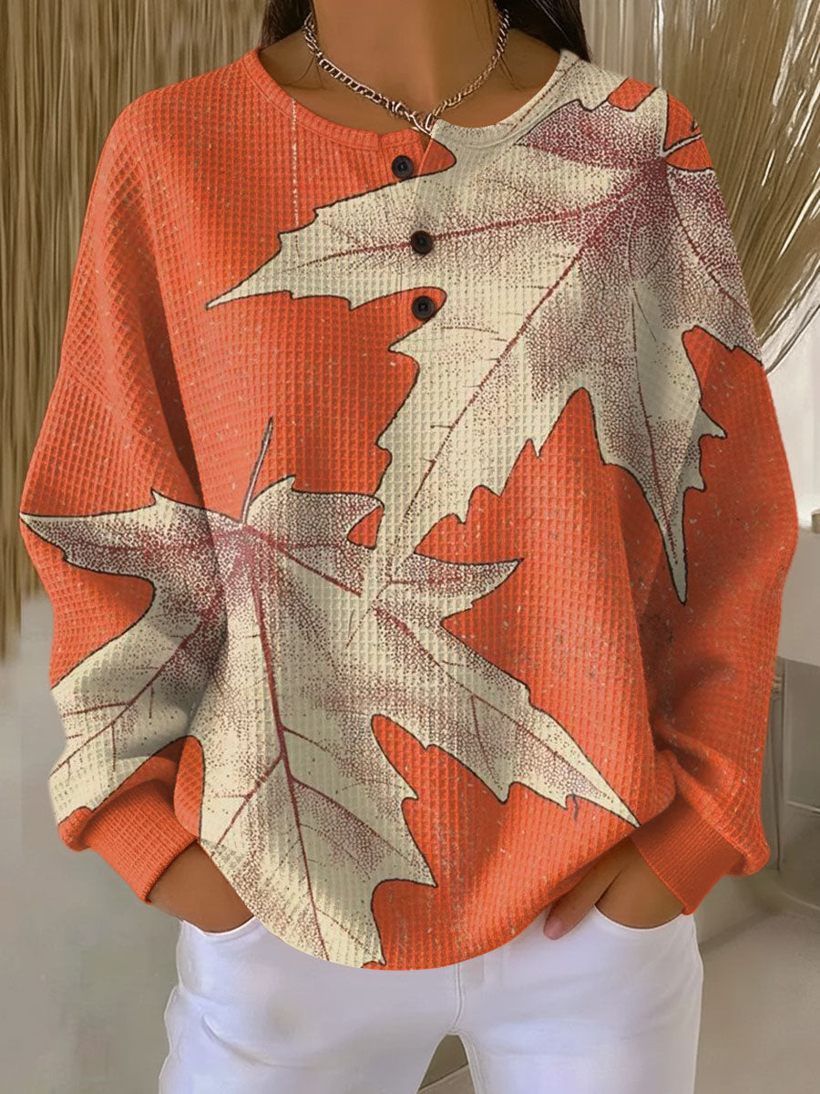 Brooke | Cozy Double Waffle Sweater
