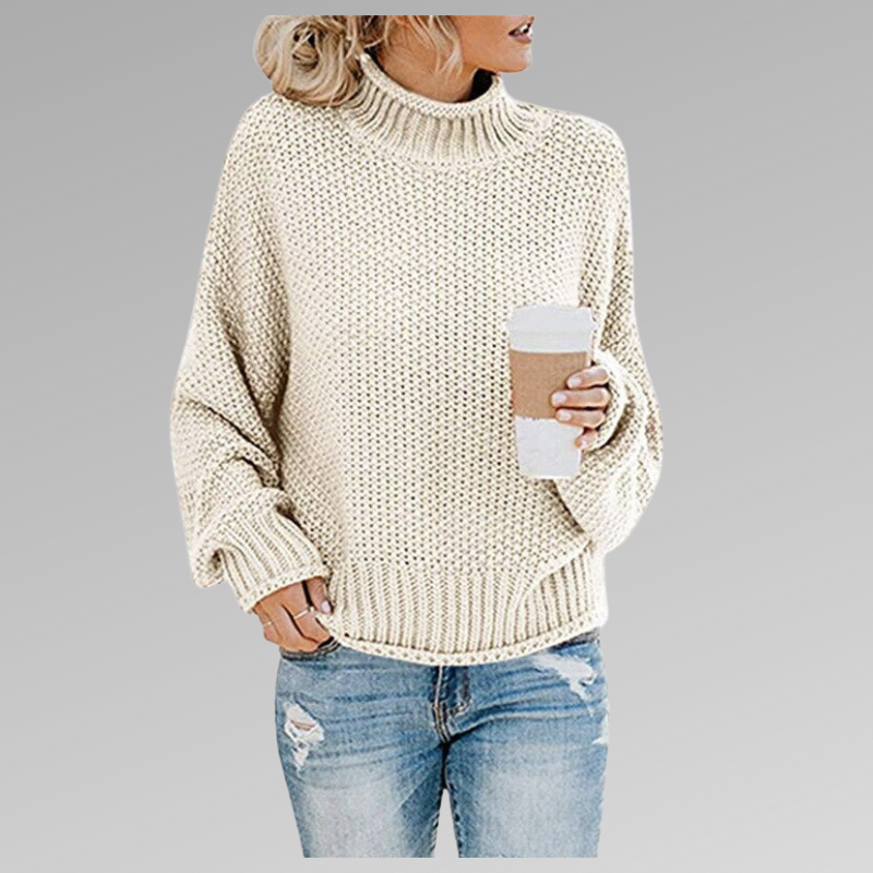 Valerianne | Luxe High-Neck Sweater