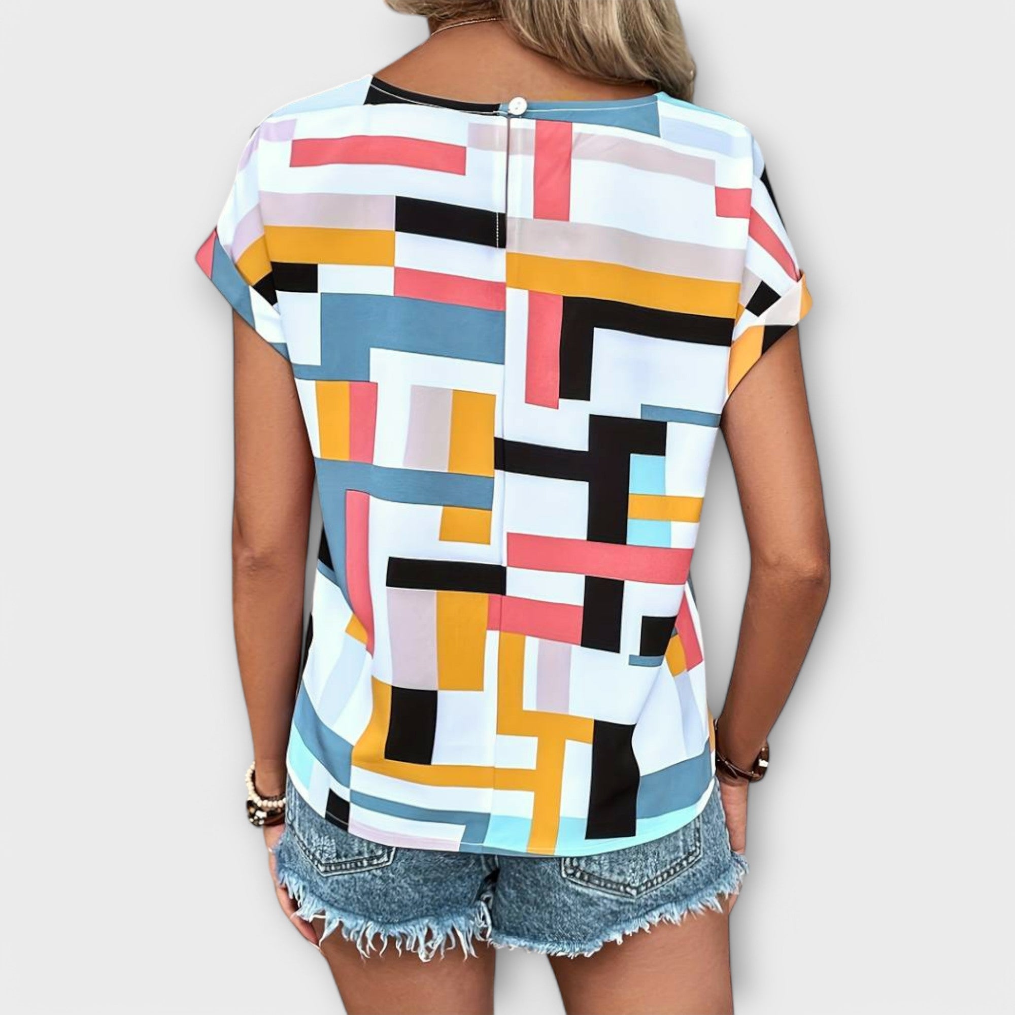 Chloe - Short Sleeve Blouse