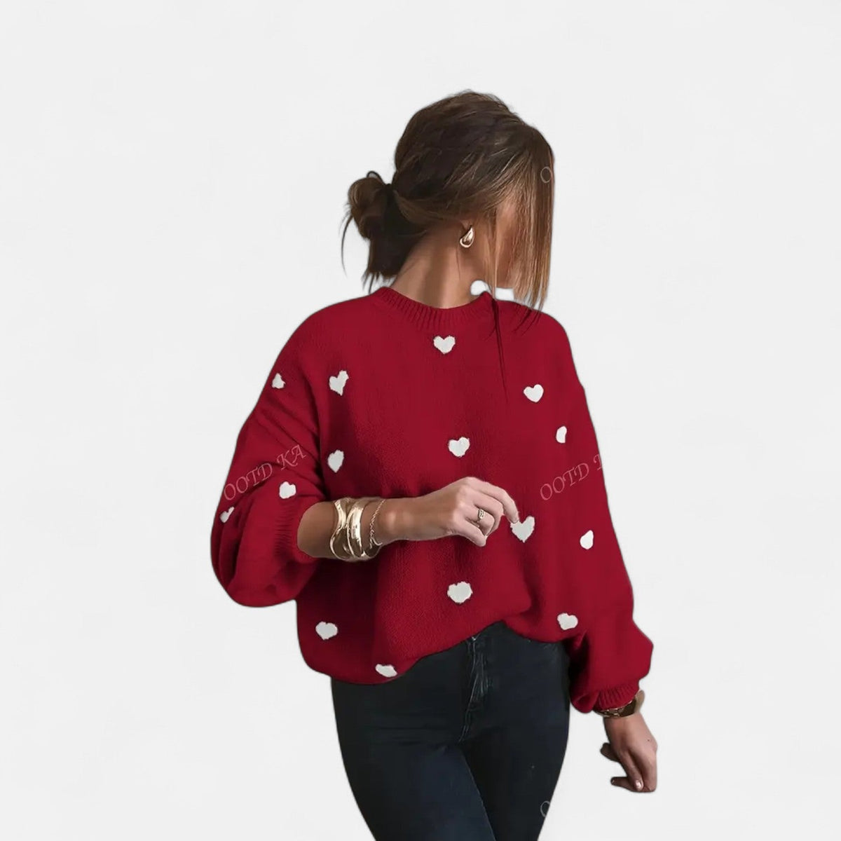 Cozy | Playful Heart Sweater