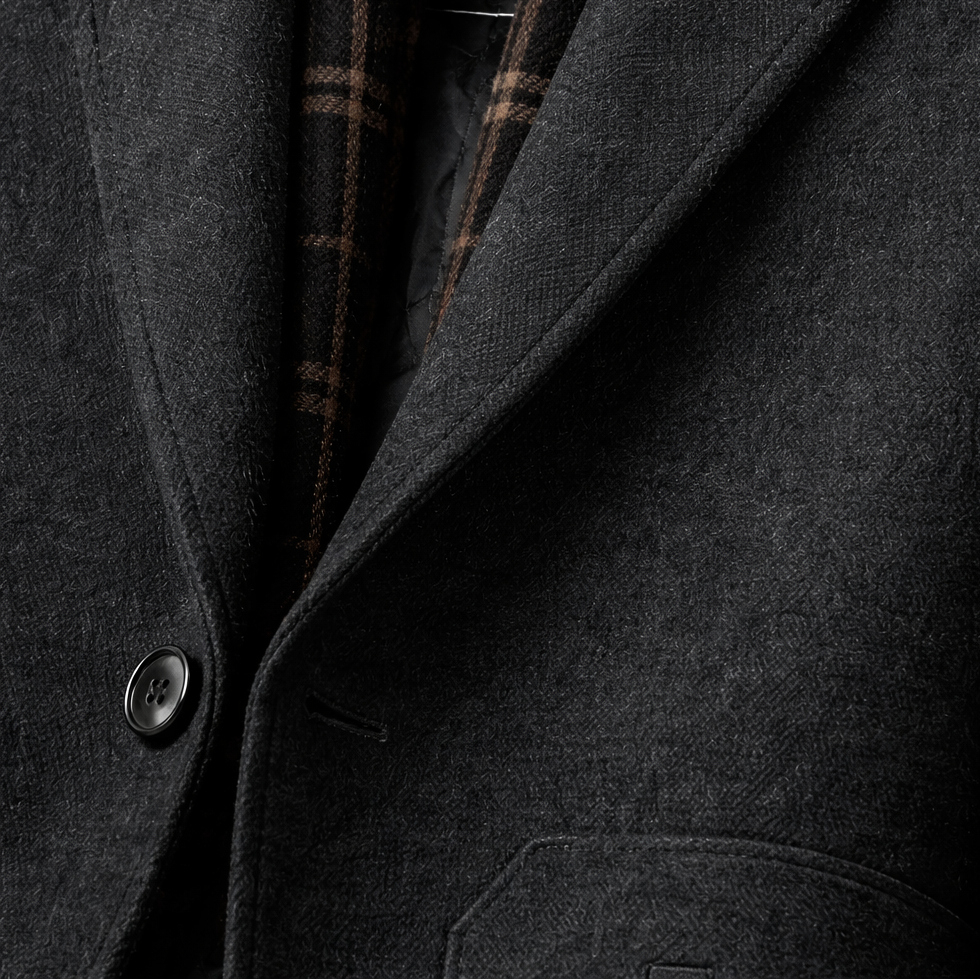 Julian Refined Classic Wool Overcoat
