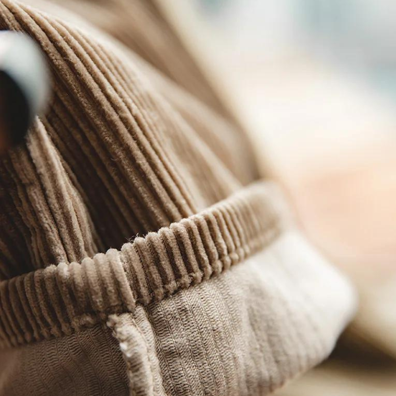 Retro | Wide-Leg Corduroy Trousers