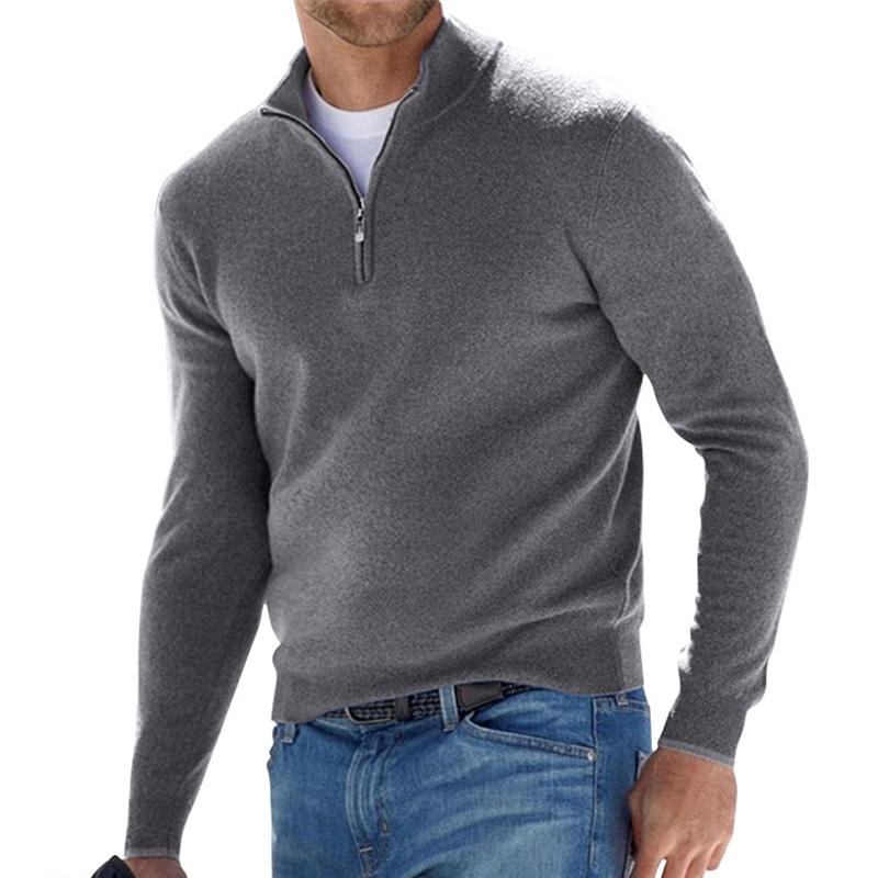 Wesley | Modern Half Zip Sweater