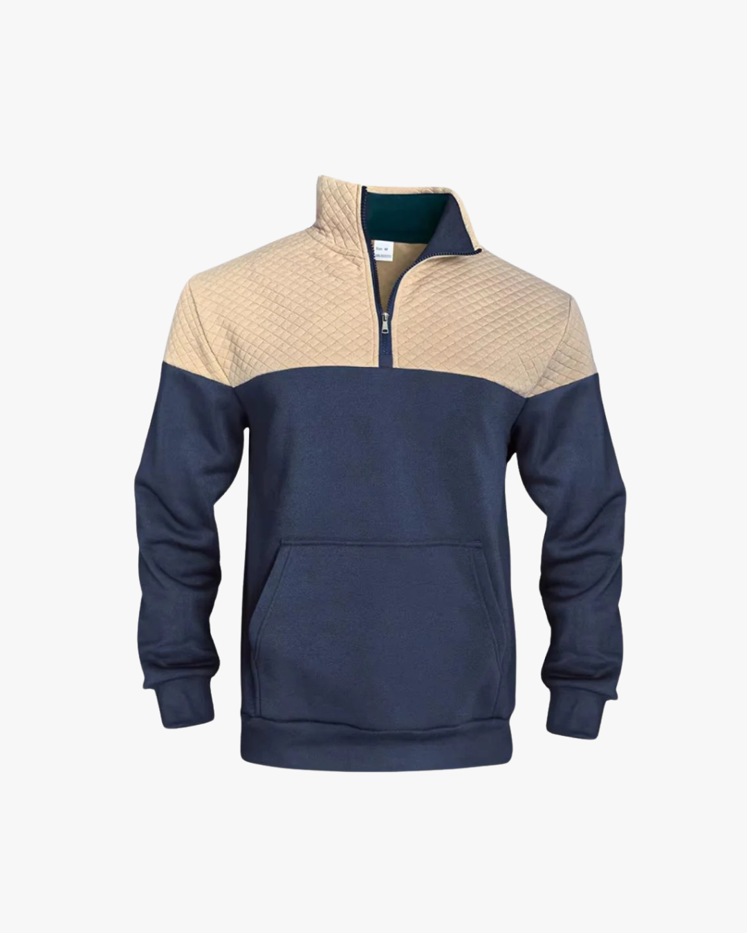 Modern Contrast Winter Sweater