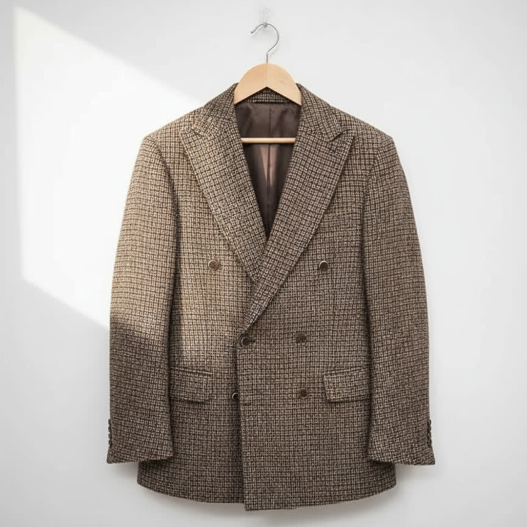 Lorenzo | Sculpted Tweed Blazer