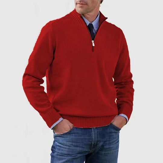 Liam | Refined Half-Zip Sweater Warmth