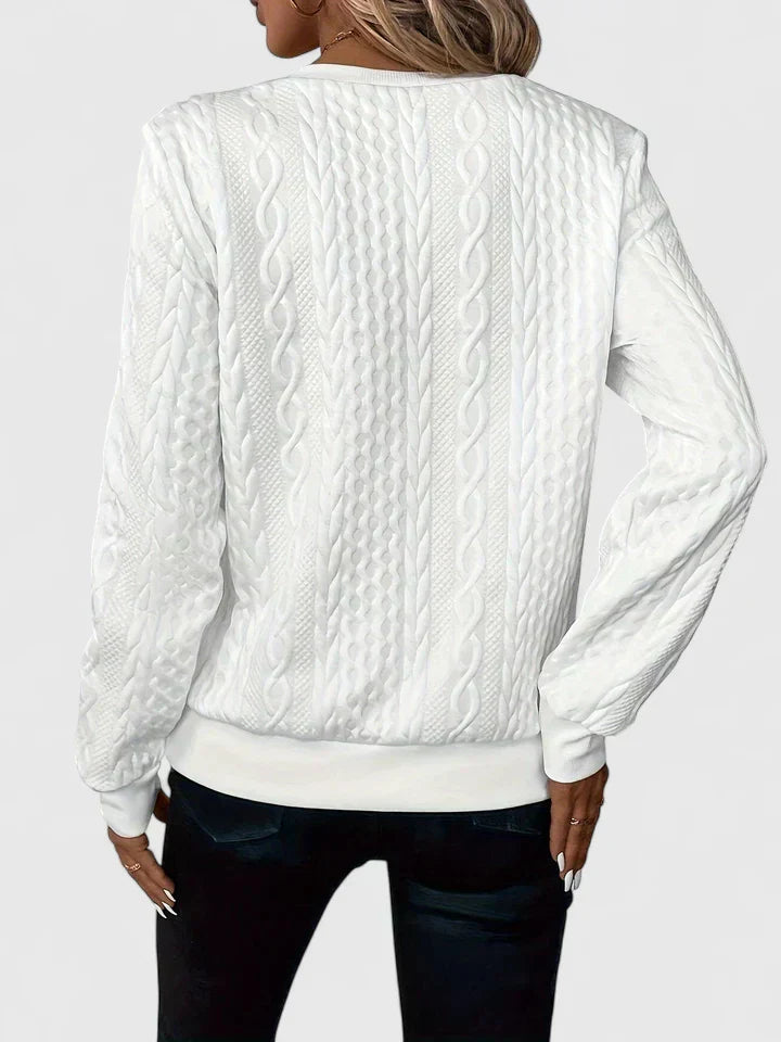 Ara | Modern Zipper Sweater