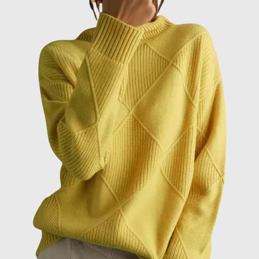 Angela| Elegant Knit Pullover