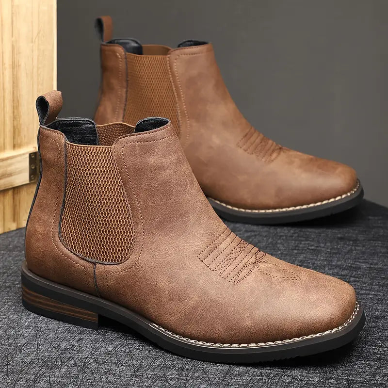 Mason | Classic Slip-On Boots