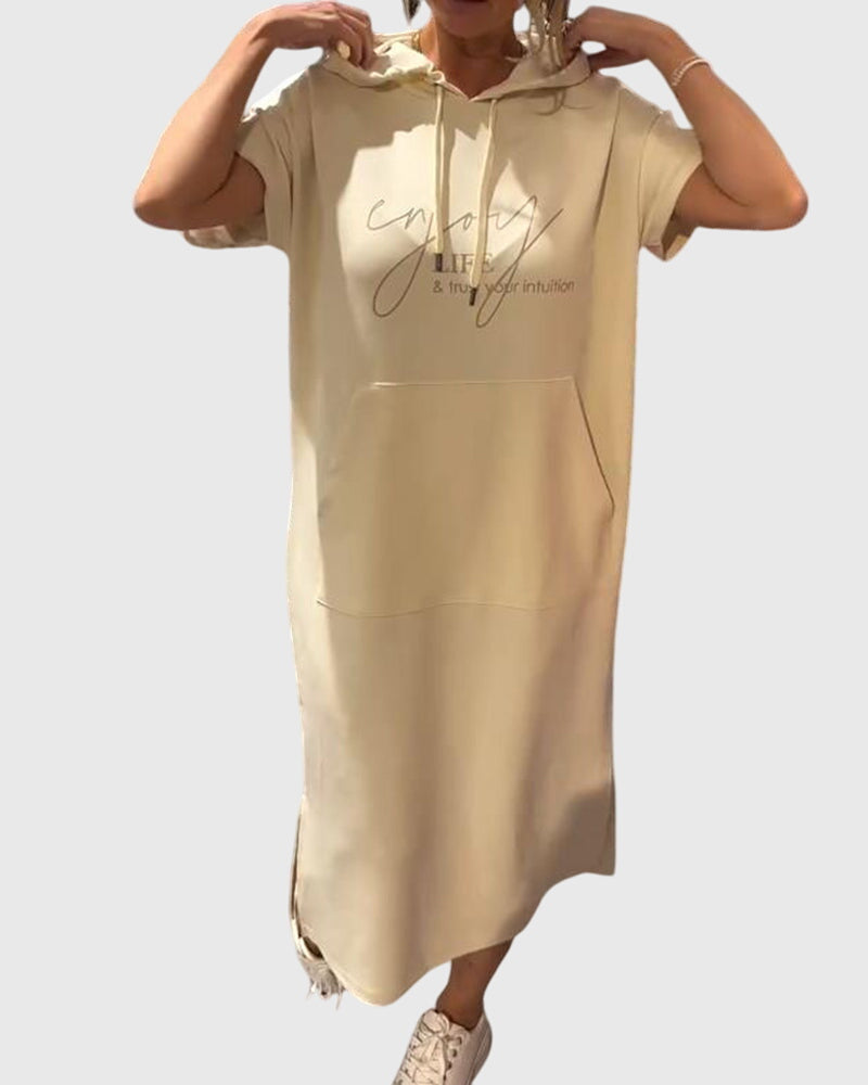 Sloane | Relaxed Hooded Everyday Comfort Dress