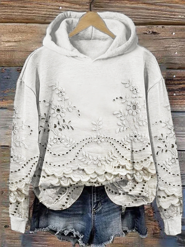 Lianne - Vintage Printed Hoodie