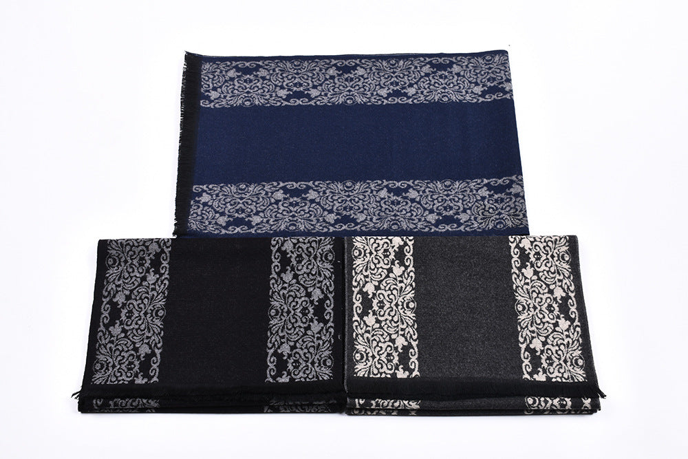 Julian | The Laurent Jacquard Scarf