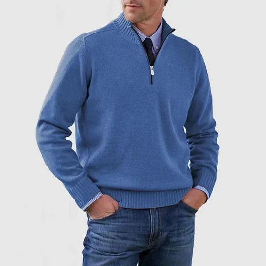 Liam | Refined Half-Zip Sweater Warmth