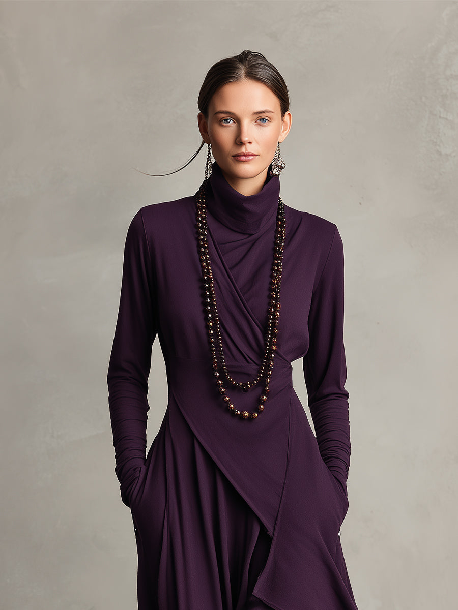 Willow | Elegant Winter Maxi Dress