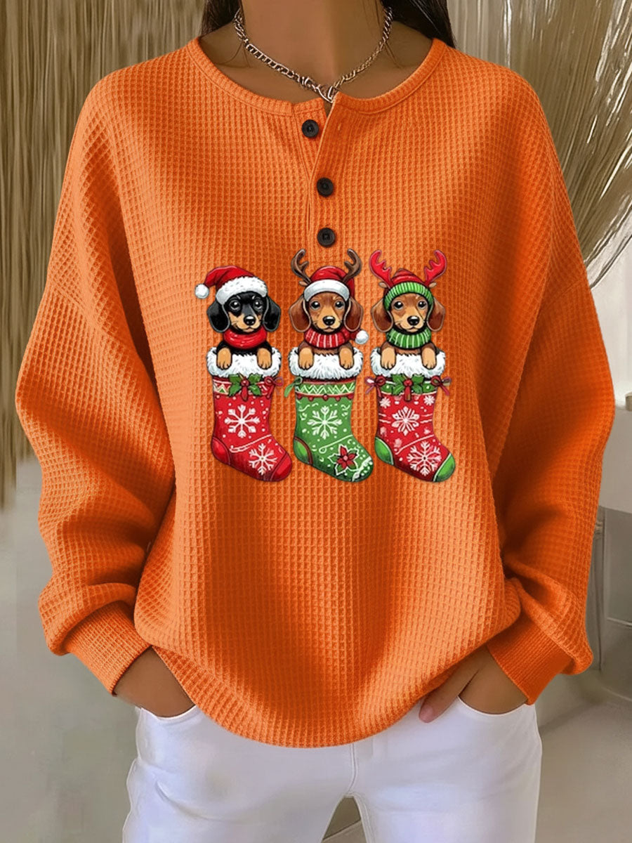 Trinity | Cozy Double Waffle Sweater