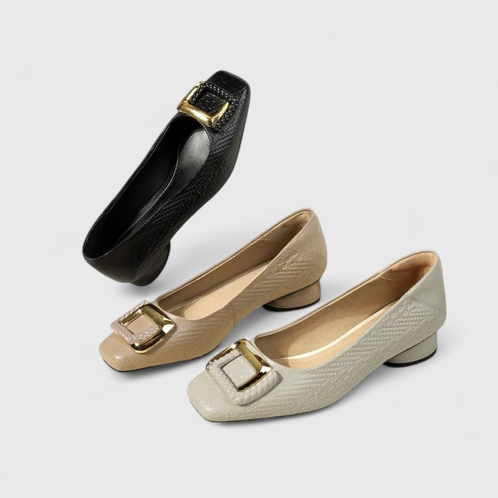 Harper | Elegant Block Heel Shoes
