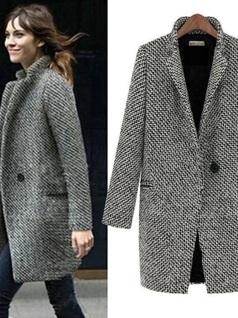 Braylen | Chic Wool-Blend City Coat