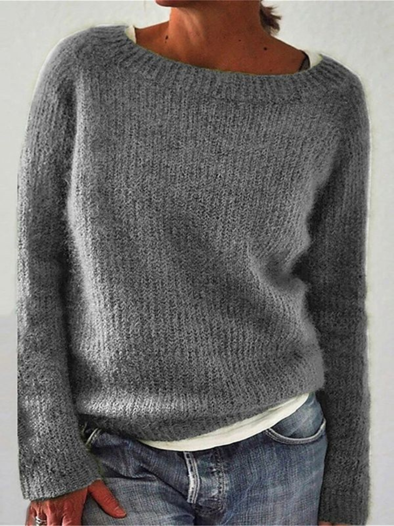 Ava | Soft Relaxed Knit Sweater