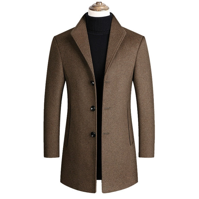 Sebastian Refined Long Winter Coat