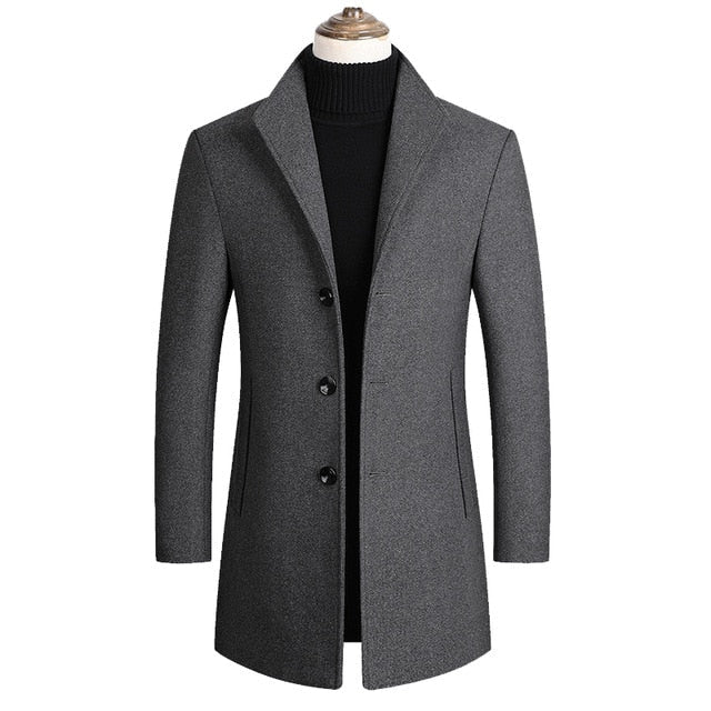 Sebastian Refined Long Winter Coat