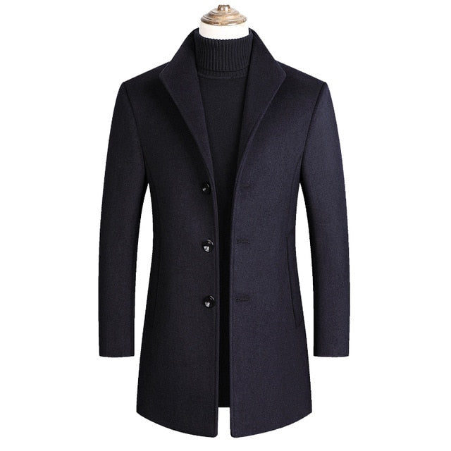 Sebastian Refined Long Winter Coat