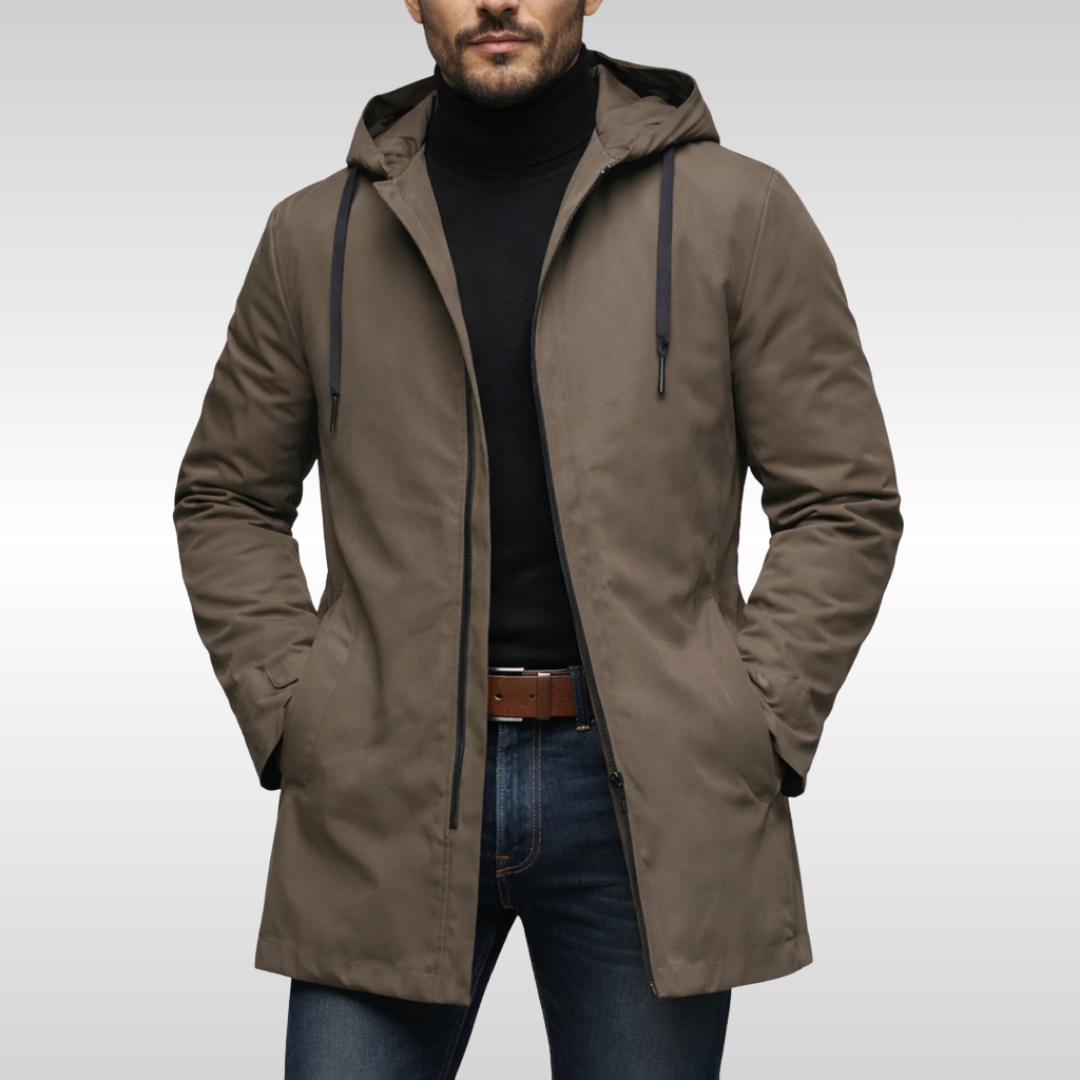 Clean Weatherproof Winter Coat