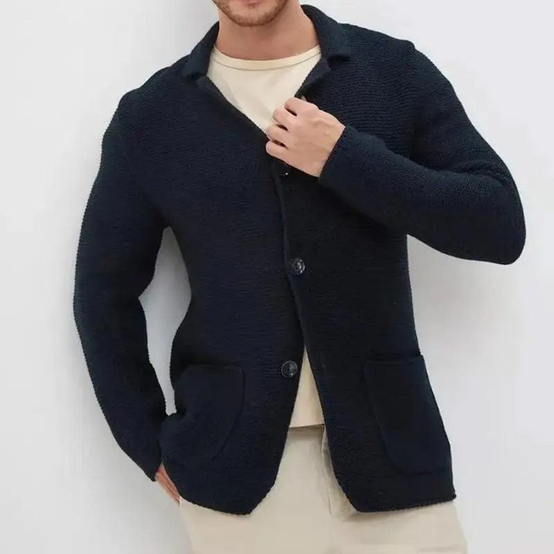 Carter | Minimalist Textured Cardigan