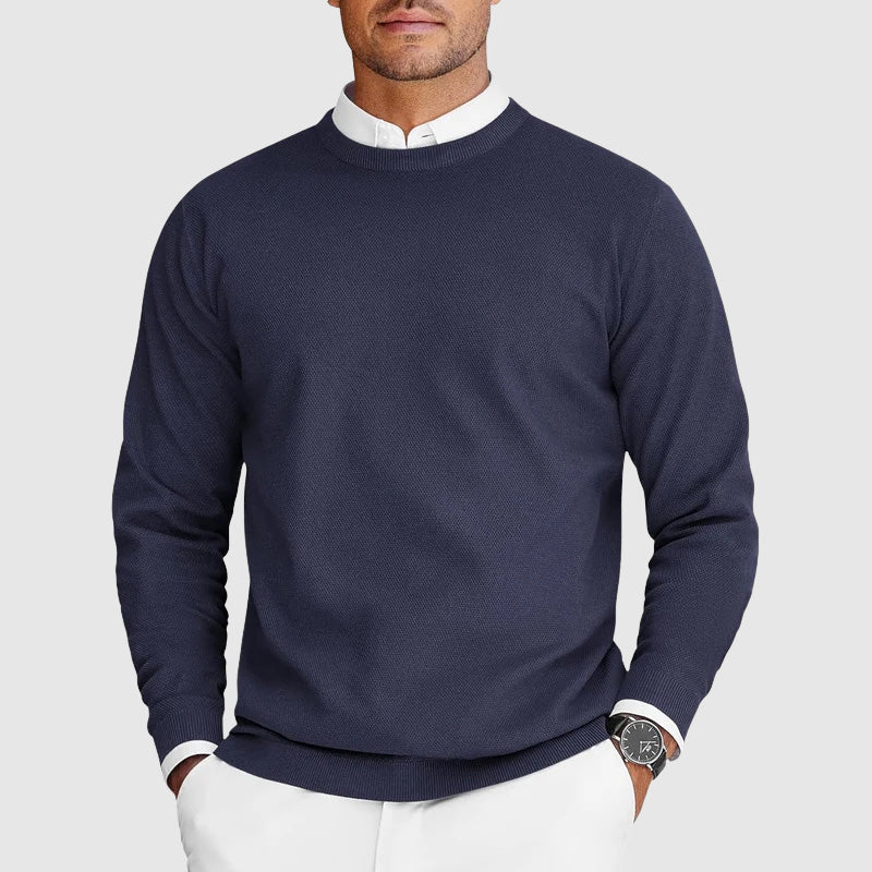 Nathan | Classic Crew Neck Sweater