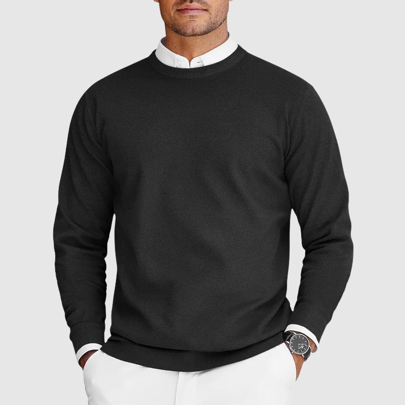 Nathan | Classic Crew Neck Sweater