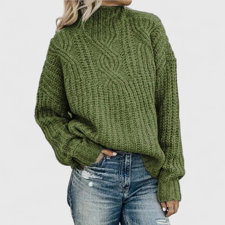 Caroline | Soft Sophisticated Cable Sweater