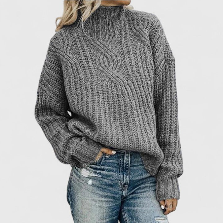 Caroline | Soft Sophisticated Cable Sweater