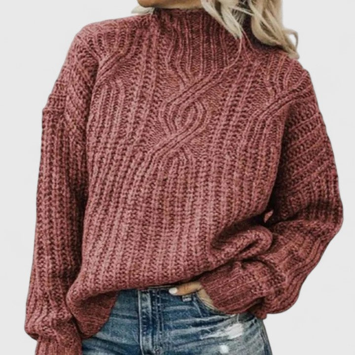 Caroline | Soft Sophisticated Cable Sweater