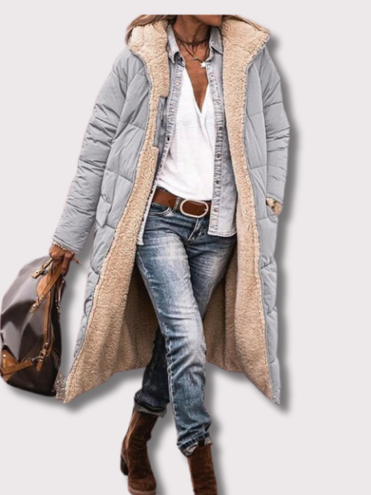 Lainey | Reversible Long Padded Winter Coat