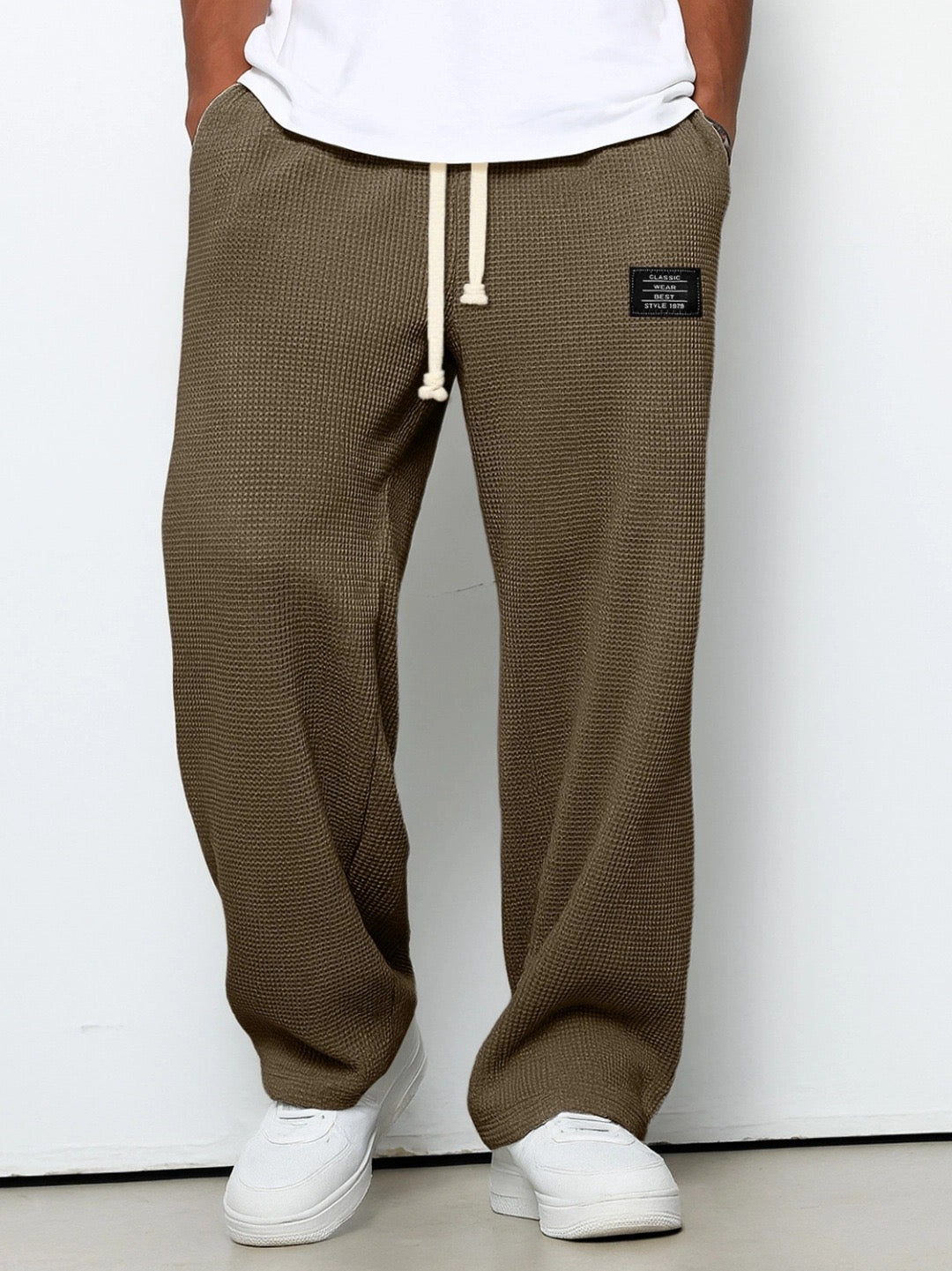 Relaxed Fit Drawstring Pants