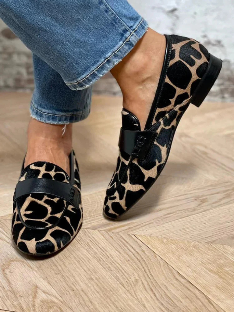 Savanna | Luxe Animal-Print Loafers