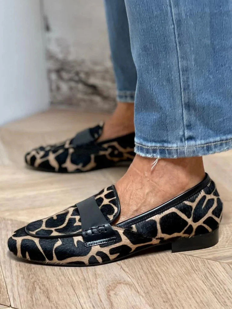 Savanna | Luxe Animal-Print Loafers