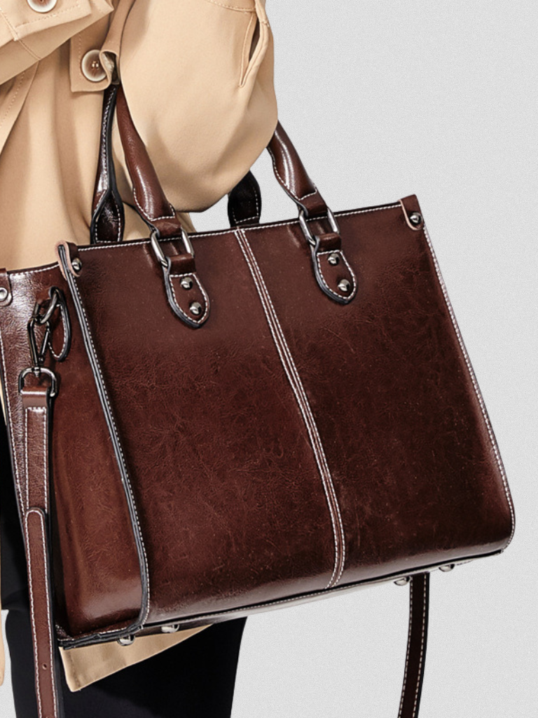 Elegant Sophie Premium Leather Handbag