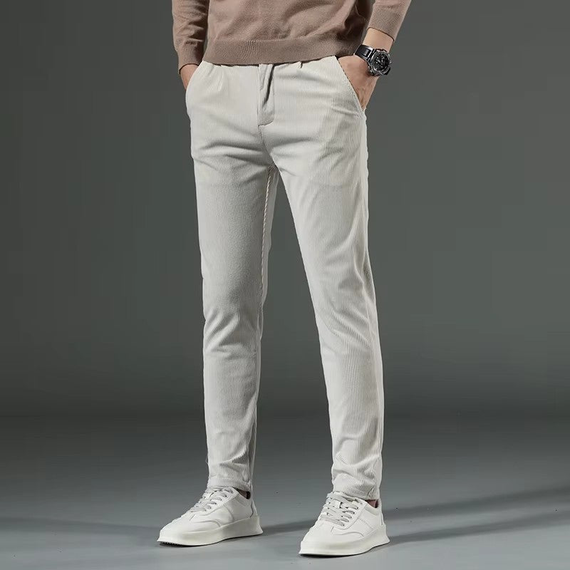 Lucas | Corduroy Slim Fit Pant