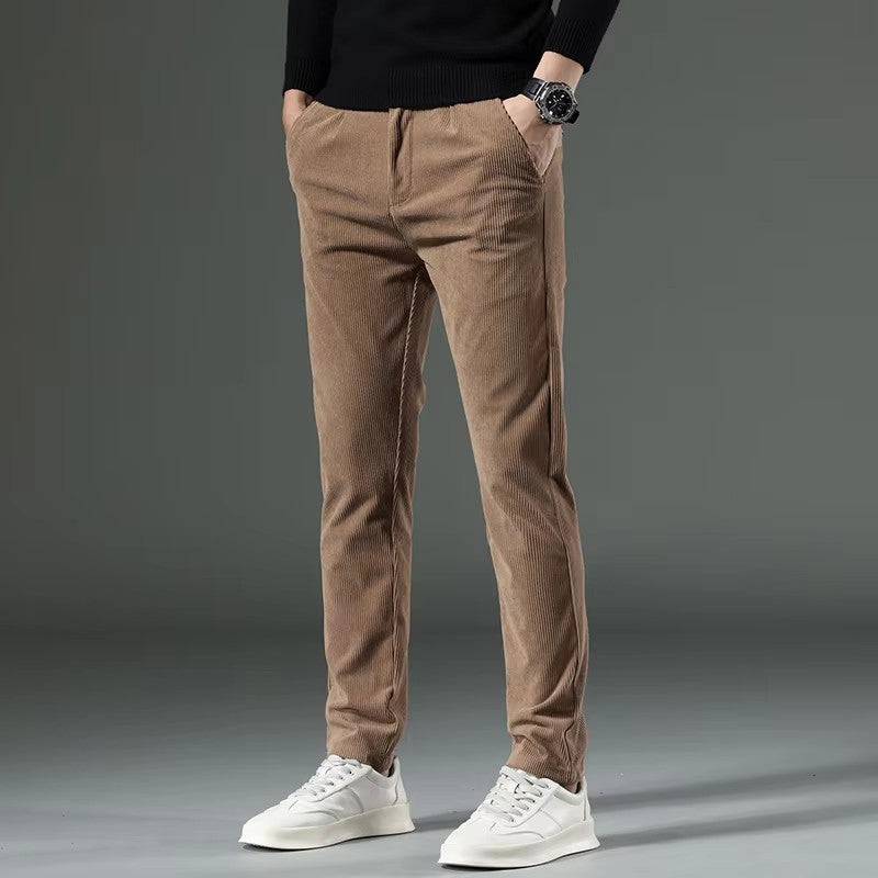 Lucas | Corduroy Slim Fit Pant