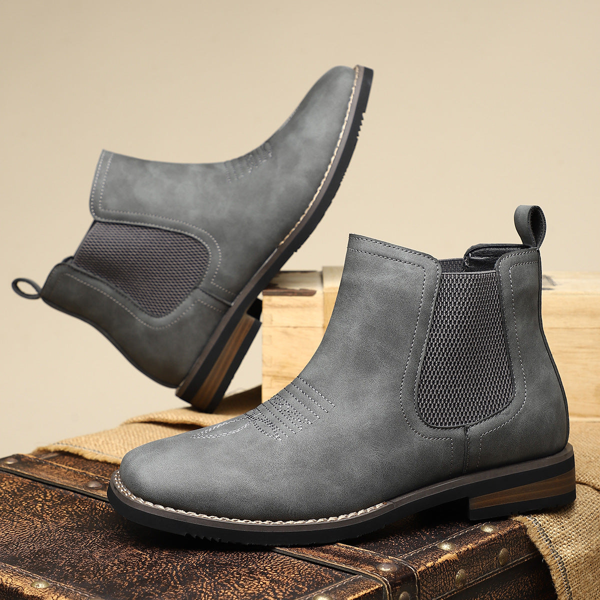 Mason | Classic Slip-On Boots
