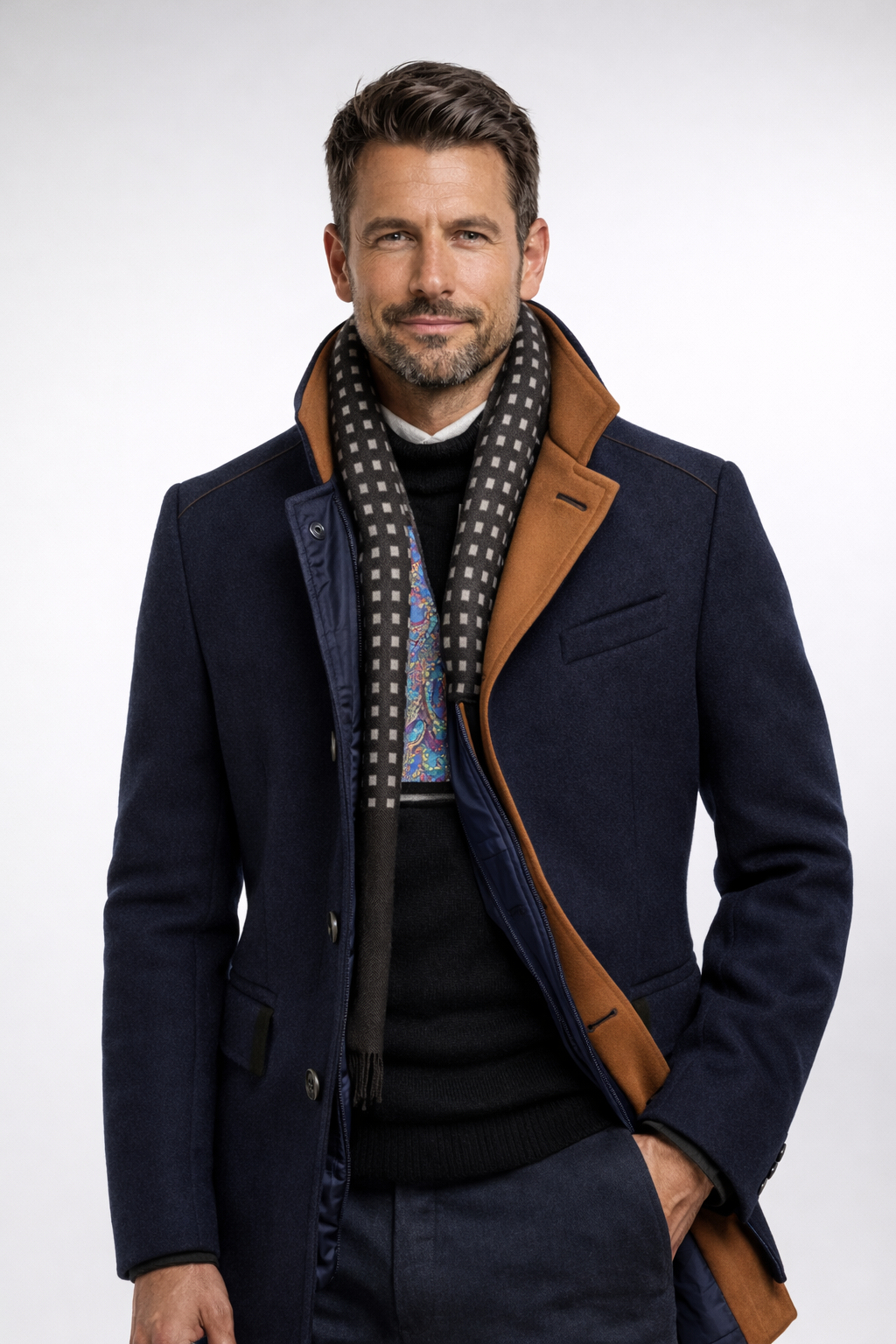 Raphael Modern Statement Winter Coat