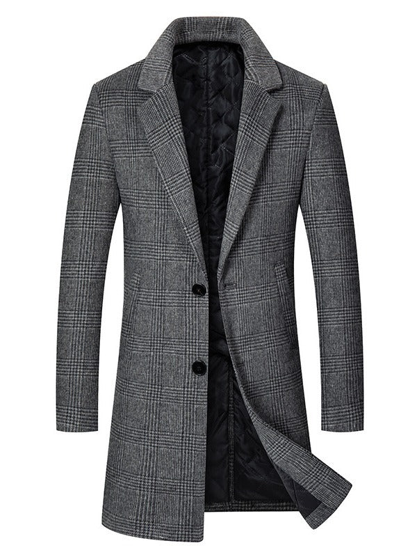 Matthijs Classic Wool Overcoat Essential