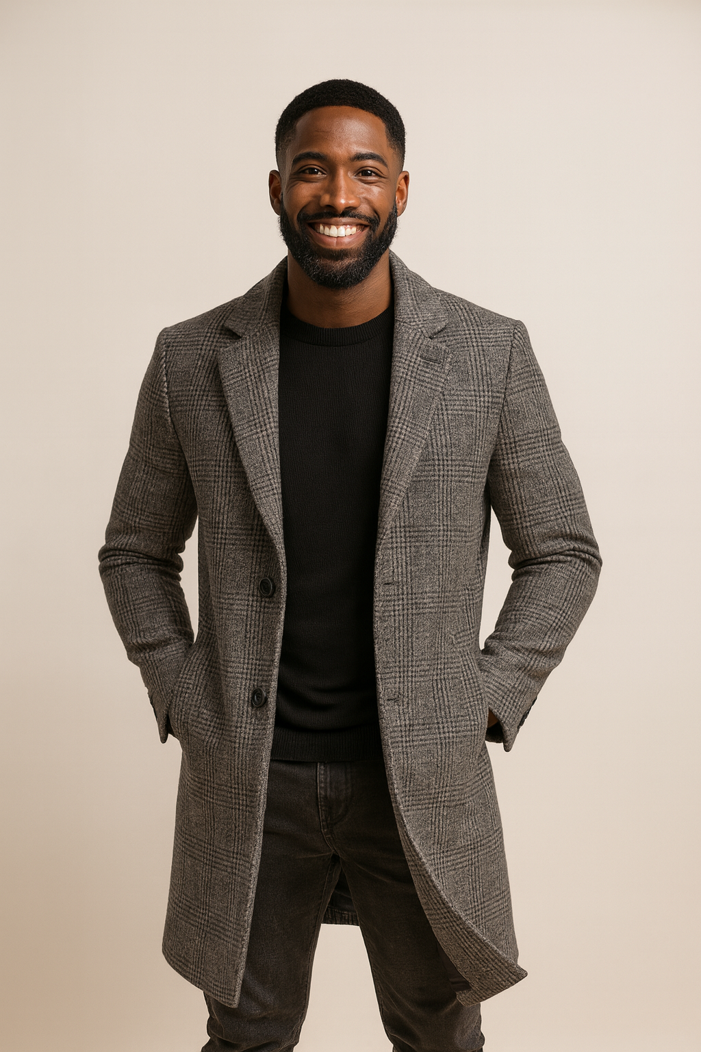 Matthijs Classic Wool Overcoat Essential
