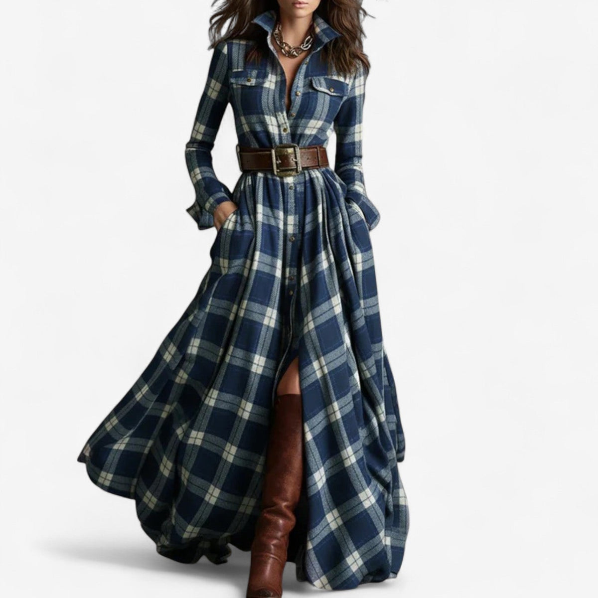 Delilah | Autumn Plaid Elegance