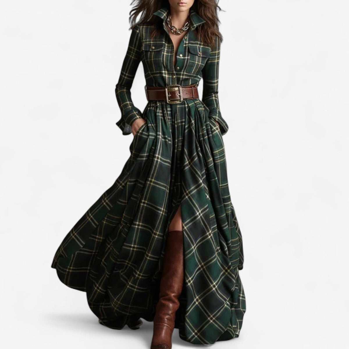 Delilah | Autumn Plaid Elegance