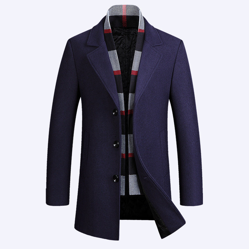 Benjamin Timeless Wool Overcoat Essential