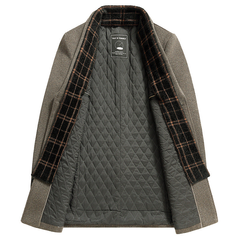 Julian Refined Classic Wool Overcoat