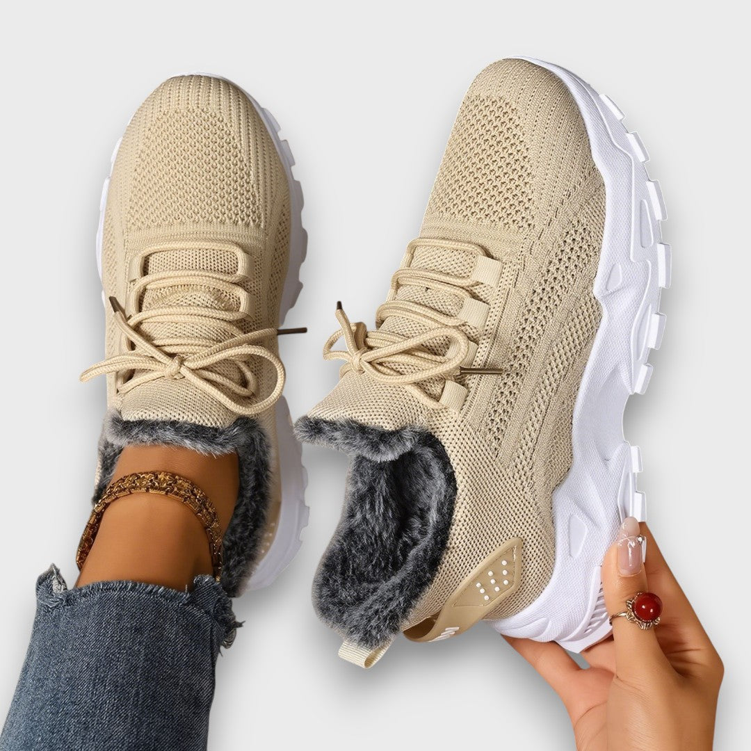 Tessa | Cozy Lace-Up Winter Sneakers